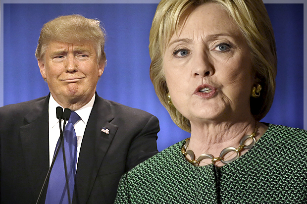 Donald Trump, Hillary Clinton (AP/Carlos Osorio/Reuters/Rainier Ehrhardt/Photo montage by Salon)