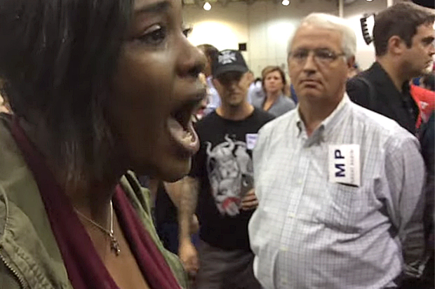 A scene from a Trump rally in Richmond, Va. (YouTube/Marcus Messner)