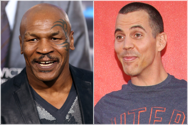 Mike Tyson, Steve-O (AP/Matt Sayles/Paul A. Hebert)