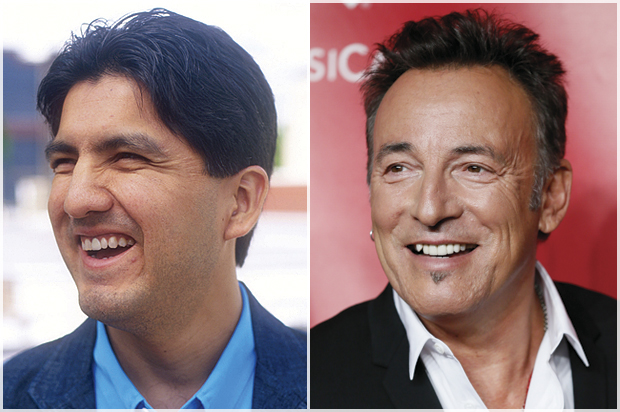 Sherman Alexie, Bruce Springsteen (Rob Casey/Reuters/Danny Moloshok)