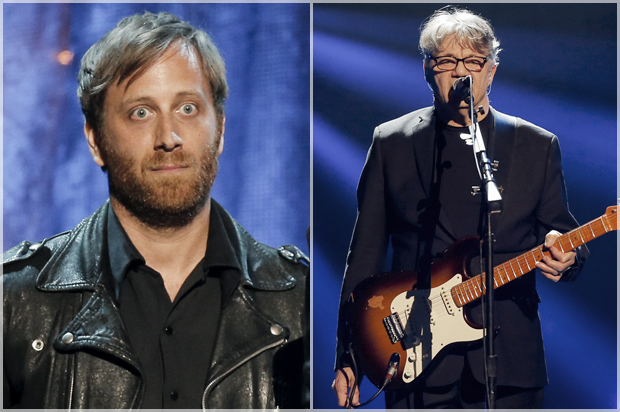 Dan Aurerbach of The Black Keys; Steve Miller (Reuters/Eduardo Munoz)