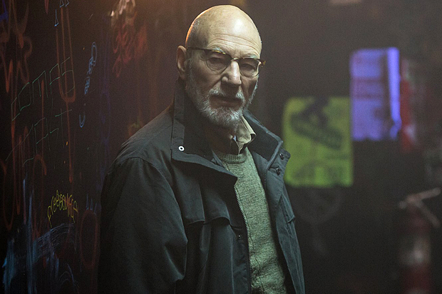 Patrick Stewart in "Green Room" (A24)