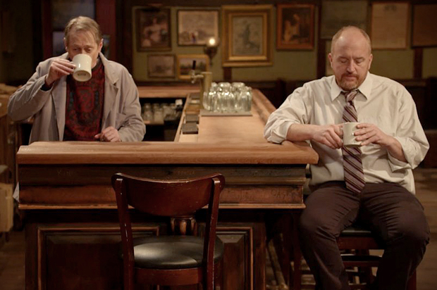 Steve Buscemi and Louis C.K. in "Horace and Pete" (louisck.net)