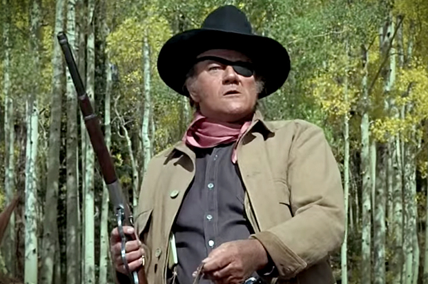 John Wayne in "True Grit"