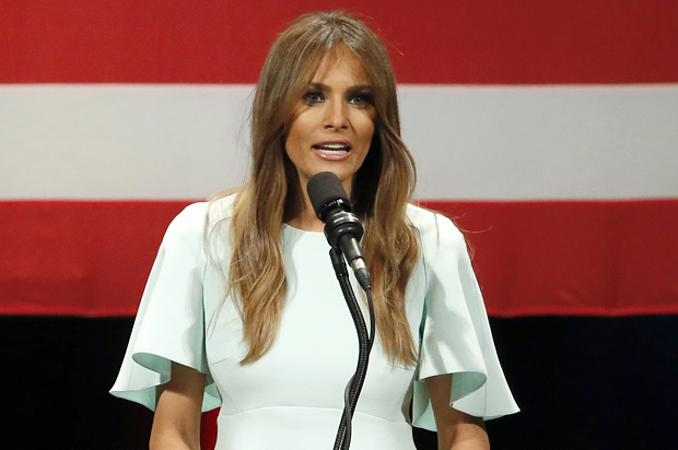 Melania Trump (AP/Charles Rex Arbogast)