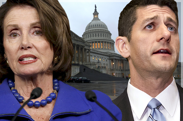 Nancy Pelosi, Paul Ryan (Reuters/Jonathan Ernst/AP/J. Scott Applewhite/Photo montage by Salon)