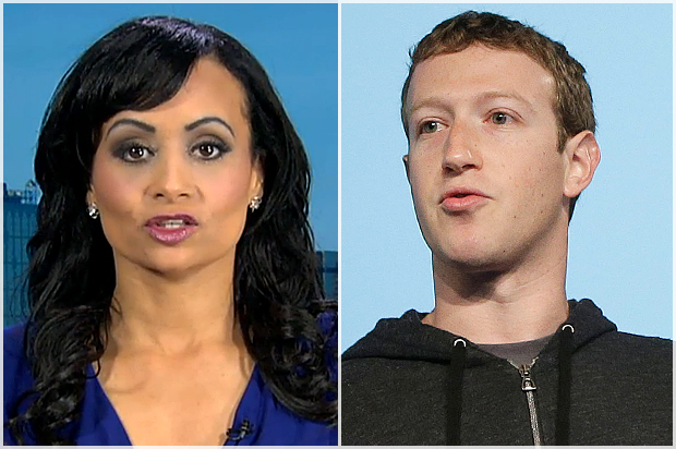 Katrina Pierson, Mark Zuckerberg (Fox News/AP/Jeff Chiu)
