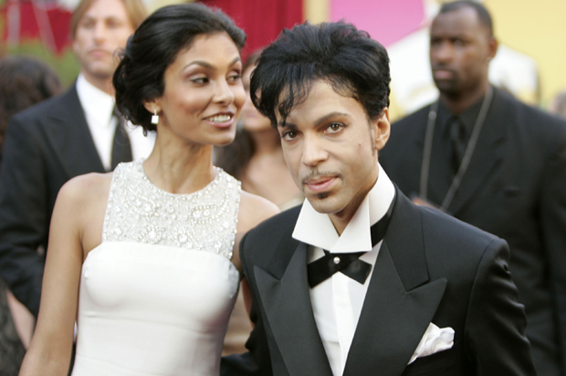Prince, with his wife Manuela Testolini (Reuters/Mike Blake)