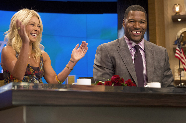 Kelly Ripa, Michael Strahan (AP/Charles Sykes)