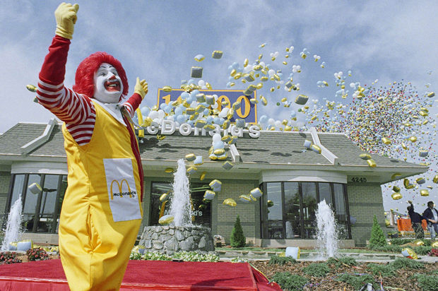 Ronald McDonald (AP/Dennis Cook)