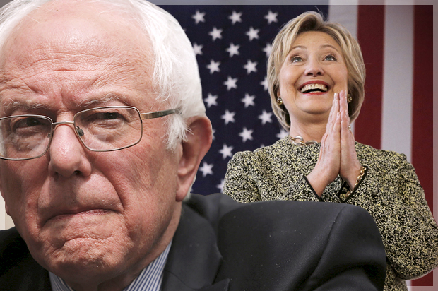 Bernie Sanders, Hillary Clinton (Reuters/Lucas Jackson/Brendan McDermid/Photo montage by Salon)