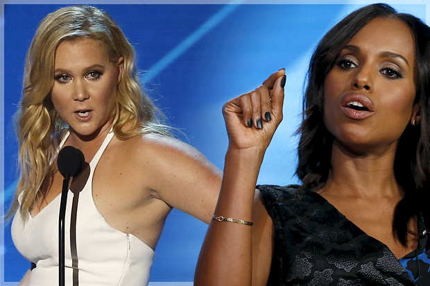 Amy Schumer, Kerry Washington (Reuters/Mario Anzuoni/Photo montage by Salon)