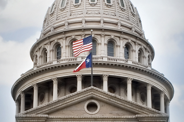 The Capitol Building in Austin, Texas. (<a href='http://www.shutterstock.com/gallery-72520p1.html'>Elena Yakusheva</a> via <a href='http://www.shutterstock.com/'>Shutterstock</a>)
