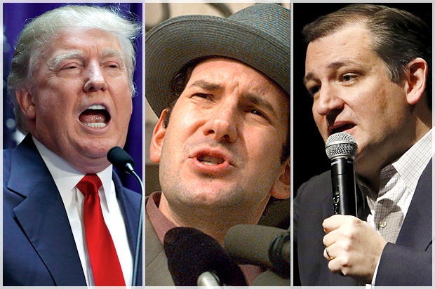 Donald Trump, Matt Drudge, Ted Cruz (Reuters/Brendan McDermid/Joel Page/<a href='http://www.shutterstock.com/gallery-64736p1.html'>lev radin</a> via <a href='http://www.shutterstock.com/'>Shutterstock</a>)