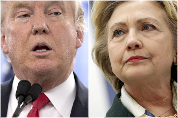 Donald Trump, Hillary Clinton (AP/Mary Altaffer/Reuters/Shannon Stapleton)