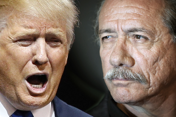 Donald Trump, Edward James Olmos (Reuters/Carlo Allegri)