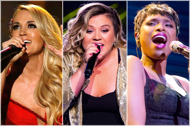 Carrie Underwood, Kelly Clarkson, Jennifer Hudson (AP/Mario Anzuoni/Mario Anzuoni/Erik Kabik/David Ryder)