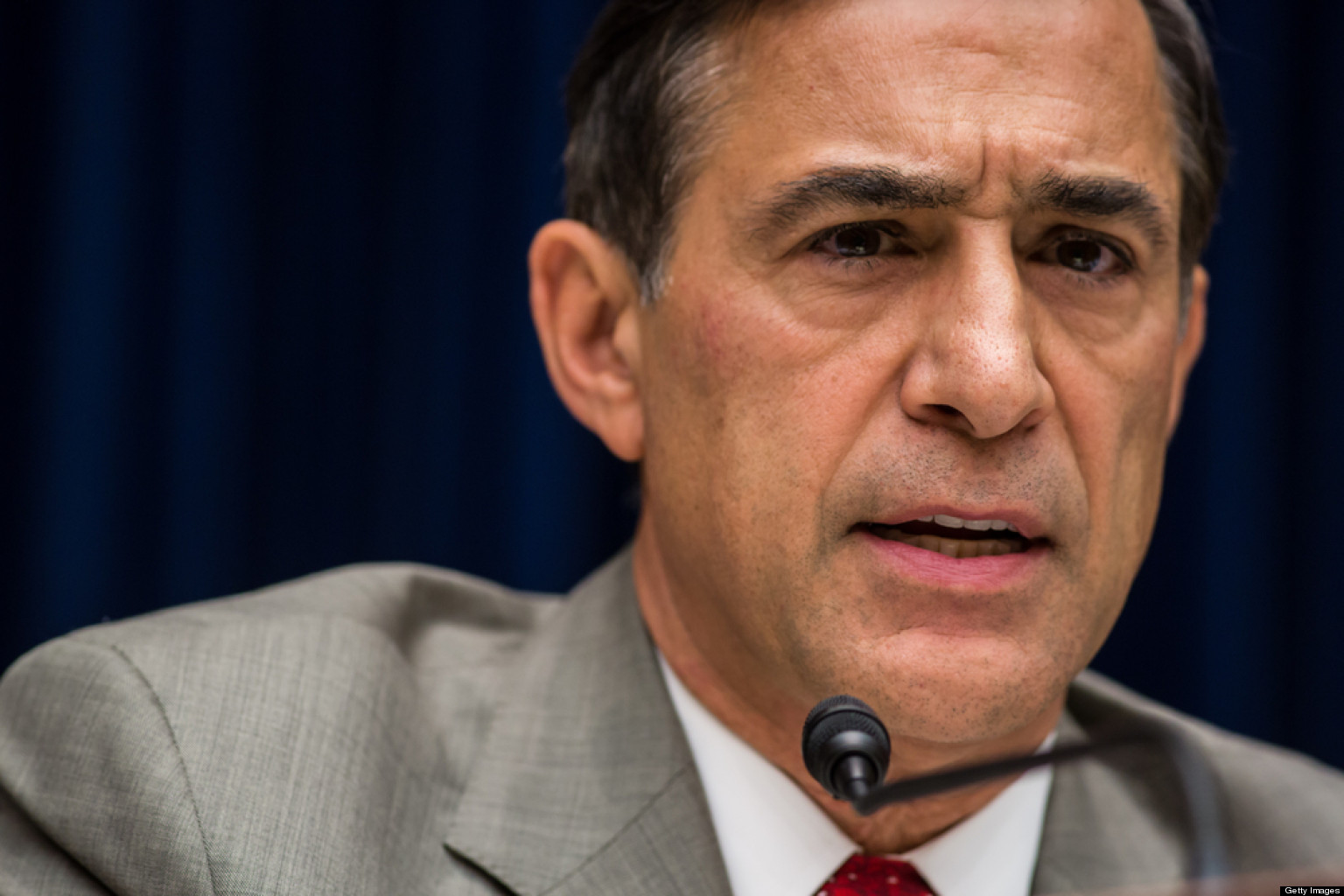 WASHINGTON - OCTOBER 10: Rep. Darrell Issa (R-CA) chairs a hearing on Capitol Hill on October 10, 2012 in Washington, DC. The hearing before the House Oversight and Government Reform Committee focused on the security situation in Benghazi leading up to the September 11 attack that resulted in the assassination of U.S. Ambassador to Libya J. Christopher Stevens. (Photo by Brendan Hoffman/Getty Images) (Getty Images)