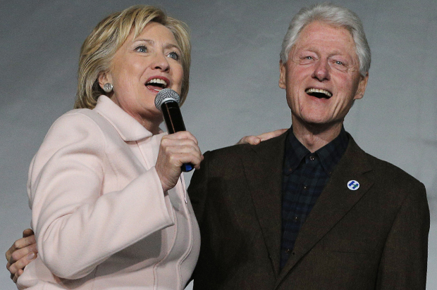 Hillary and Bill Clinton (Reuters/Brian Snyder)