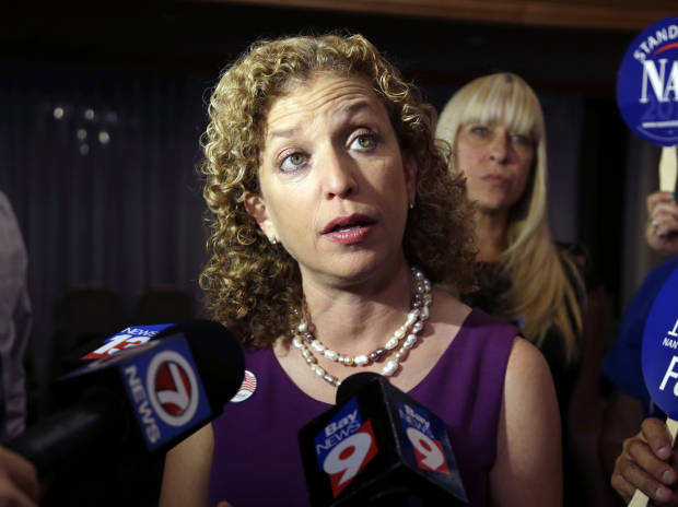 Democratic National Committee Chairwoman Debbie Wasserman Schultz in Weston, Fla. on Aug. 26, 2014 (AP/Lynne Sladky)