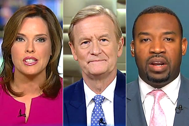 Mercedes Schlapp, Steve Doocy, Andell Brown (Credit: Fox News)