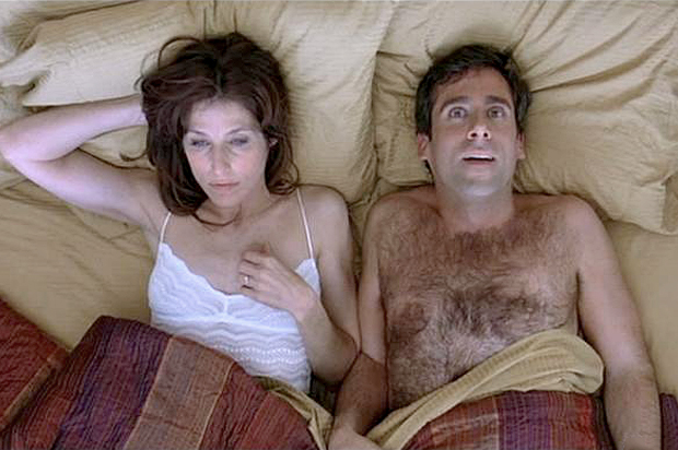 Catherine Keener and Steve Carell in "The 40 Year Old Virgin"