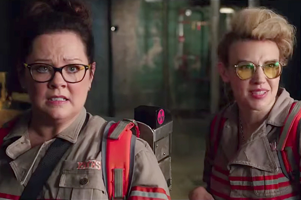 Melissa McCarthy and Kate McKinnon in "Ghostbusters" (Columbia Pictures)