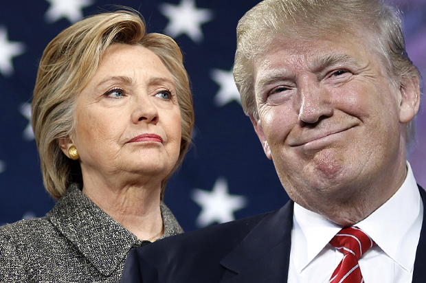 Hillary Clinton, Donald Trump (AP/Patrick Semansky/John Locher/Photo montage by Salon)