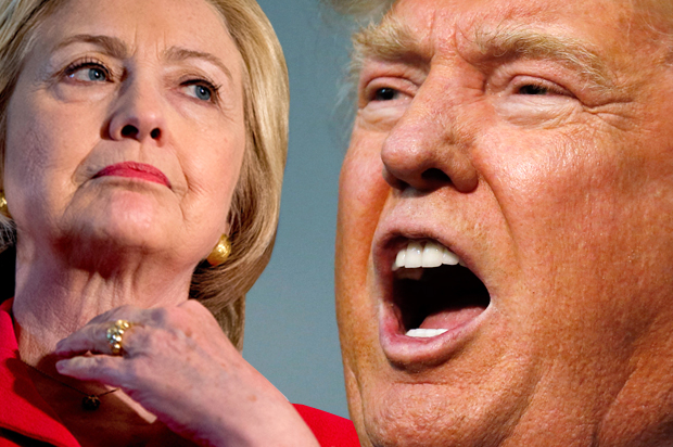 Hillary Clinton, Donald Trump (AP/Andrew Harnik/Reuters/Jim Bourg/Salon)