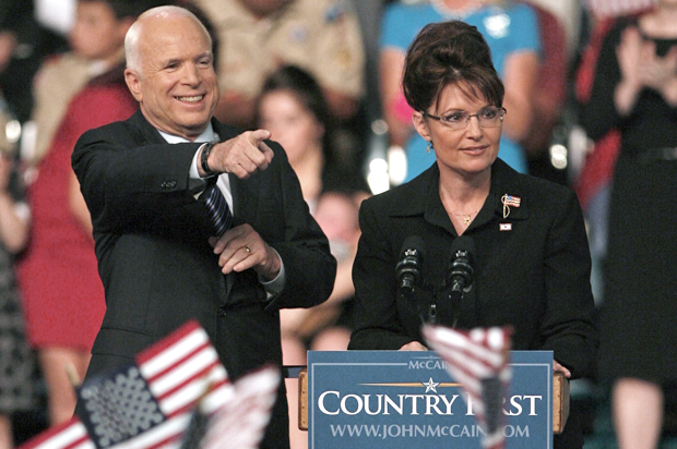 John McCain, Sarah Palin (Reuters/Matt Sullivan)