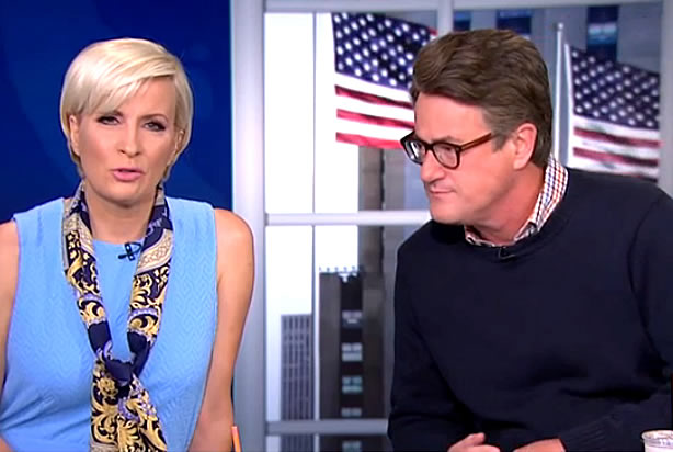 Mika Brzezinski, Joe Scarborough (Credit: MSNBC)
