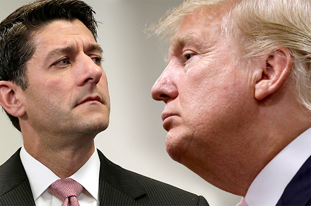 Paul Ryan, Donald Trump (Reuters/Yuri GripasAP/Charlie Neibergall/Photo montage by Salon)