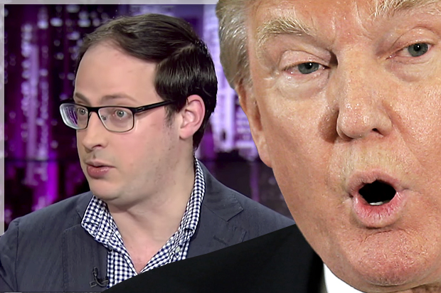 Nate Silver, Donald Trump (MSNBC/Reuters/Brian Snyder/Photo montage by Salon)