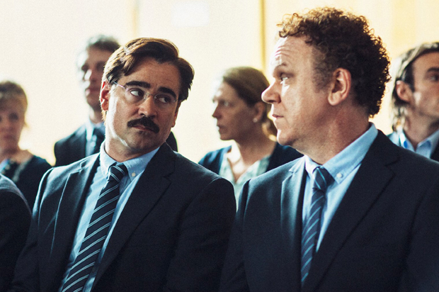 Colin Farrell and John C. Reilly in "The Lobster" (A24)