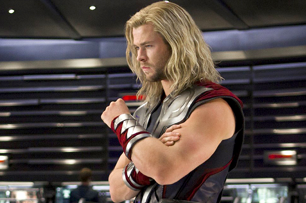 Chris Hemsworth as Thor in "The Avengers" (Marvel)
