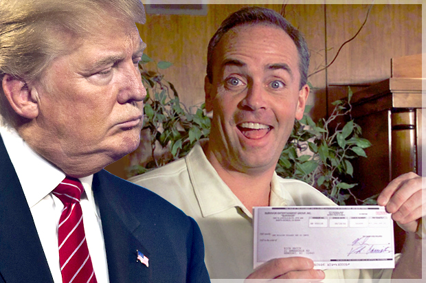 Donald Trump / Richard Hatch (Reuters/L.E. Baskow/AP/Damian Dovarganes/Salon)