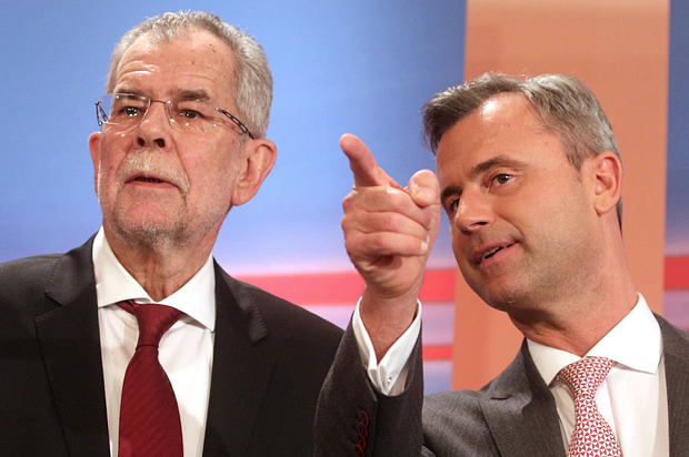 Alexander Van der Bellen, Norbert Hofer (AP/Ronald Zak)