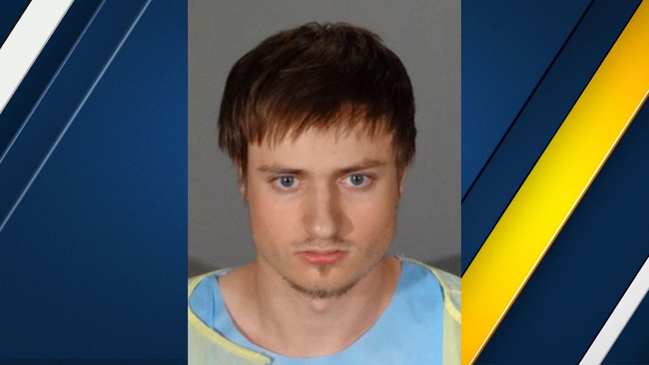 James Wesley Howell, 20, of Indiana, is shown in a Santa Monica police mugshot. (KABC)
