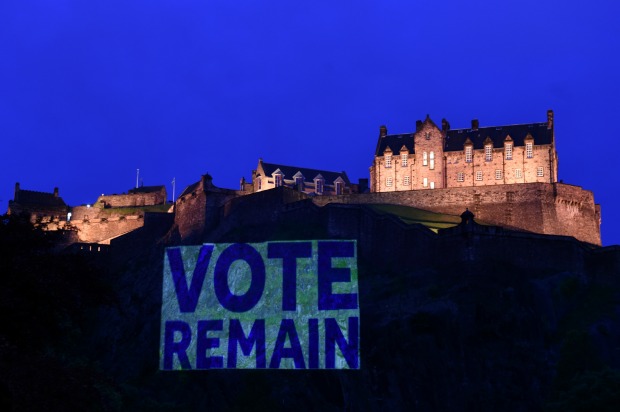 Edinburgh Castle (Clodagh Kilcoyne/Reuters)