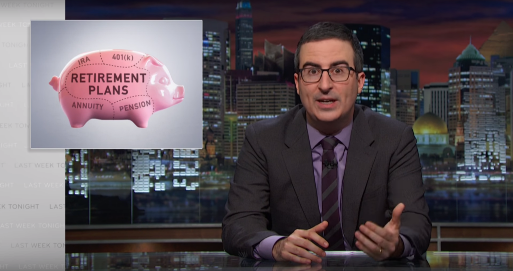 John Oliver explains the big 401(k) scam: Fees are eating up your ...