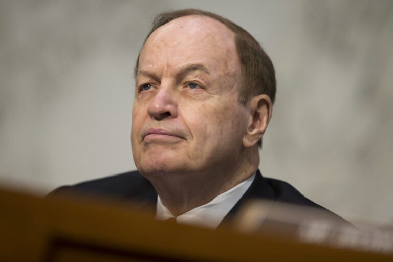 Senate Banking Committee Chairman Sen. Richard Shelby, R-Ala. listens as Federal Reserve Chair Janet Yellen testifies on U.S. monetary policy, Tuesday, JUne 21, 2016, on Capitol Hill in Washington. Yellen said the U.S. economy faces a number of uncertainties that require the Fed to proceed cautiously in raising interest rates. (AP Photo/Evan Vucci) (AP)