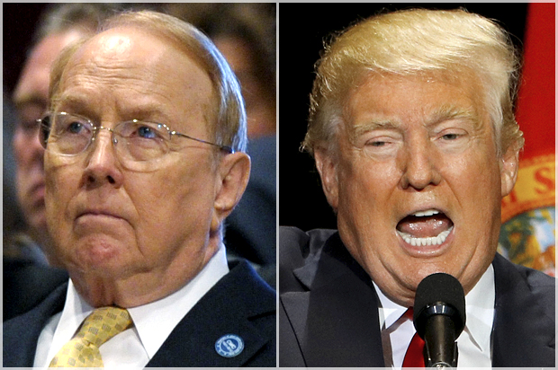 James Dobson, Donald Trump (AP/Susan Walsh/Reuters/Scott Audette)