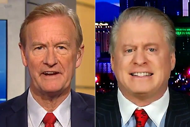 Steve Doocy, Wayne Allyn Root (Credit: Fox News)