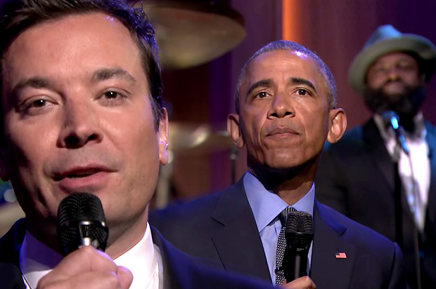 Barack Obama on "The Tonight Show Starring Jimmy Fallon" (NBC)