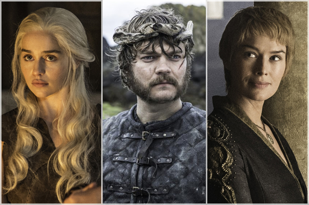 Emilia Clarke, Pilou Asbæk and Lena Headey in "Game of Thrones" (HBO)