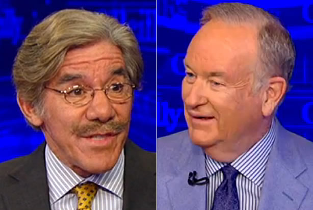 Geraldo Rivera, Bill O'Reilly (Credit: Fox News)