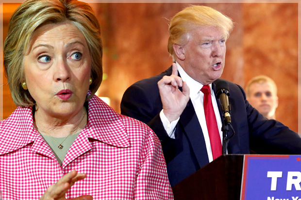 Hillary Clinton, Donald Trump (Reuters/Stephen Lam/Lucas Jackson/Photo montage by Salon)
