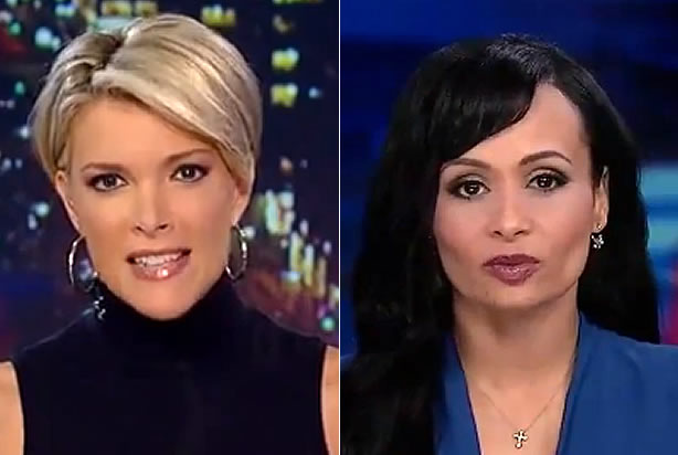 Megyn Kelly, Katrina Pierson (Credit: Fox News)