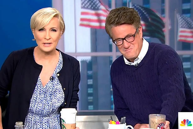 Mika Brzezinski and Joe Scarborough (Credit: MSNBC)