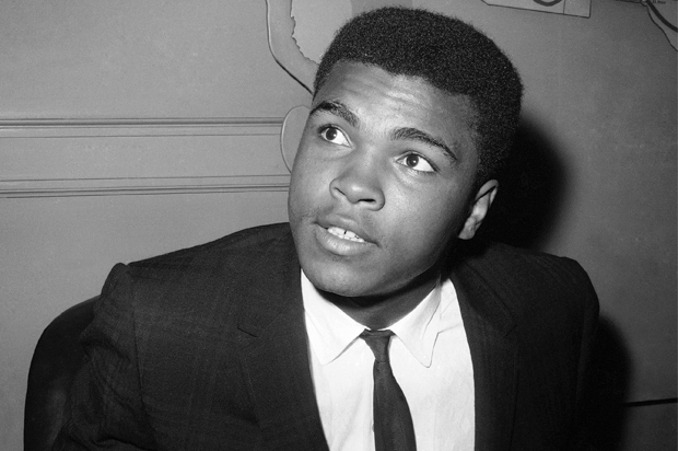 Muhammad Ali, photographed in 1963. (AP/John Lindsay)